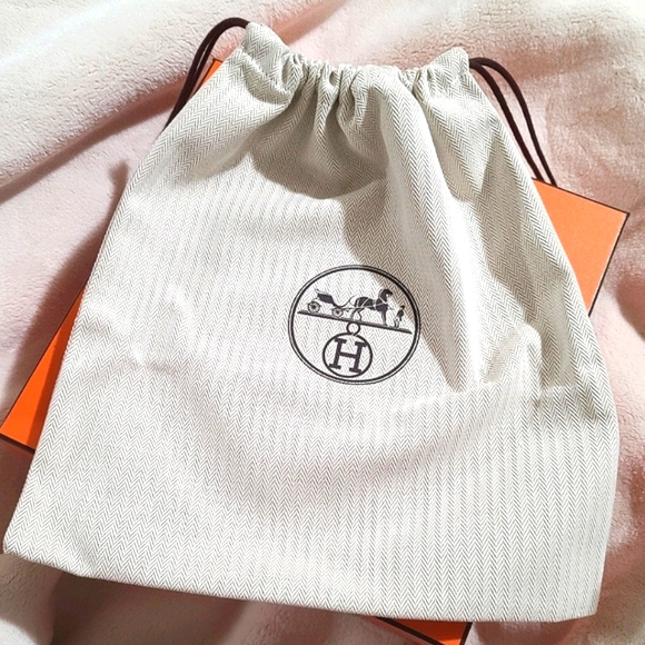 Hermes Other Hermes Drawstring Bag Pouch Poshmark